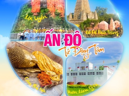 TOUR ẤN ĐỘ - TỨ ĐỘNG TÂM CAO CẤP 4 - 5 SAO