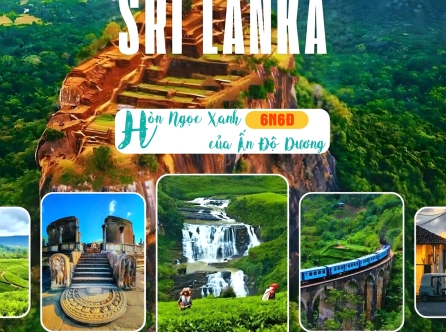 HÀNH HƯƠNG SRILANKA ĐẤT PHẬT TÍCH LAN 2026