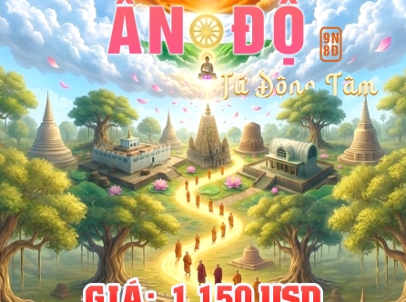 TOUR ẤN ĐỘ - TỨ ĐỘNG TÂM CAO CẤP 4 - 5 SAO