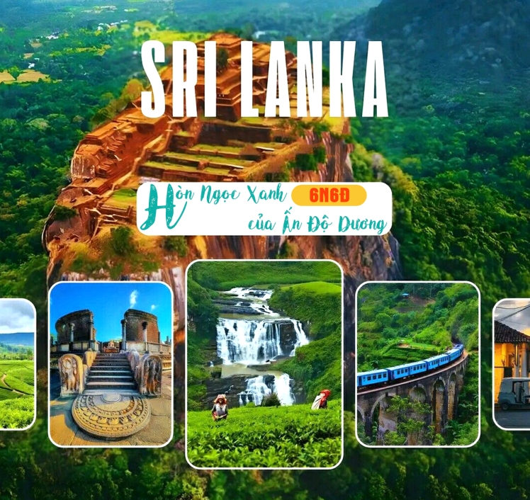 HÀNH HƯƠNG SRILANKA ĐẤT PHẬT TÍCH LAN 2026