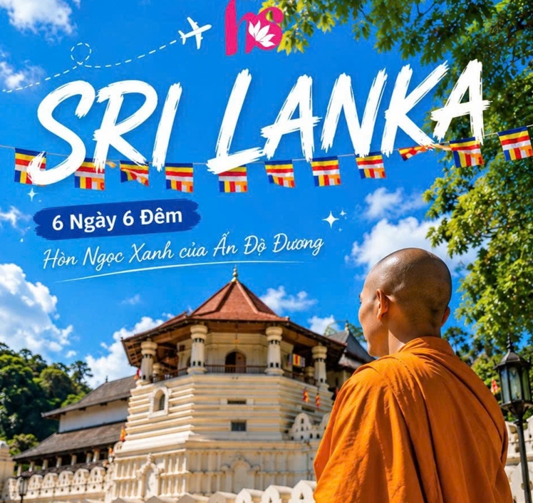 HÀNH HƯƠNG SRILANKA ĐẤT PHẬT TÍCH LAN 2026